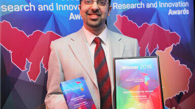 Clinical Researcher Celebrates Achievements at Innovation Awards